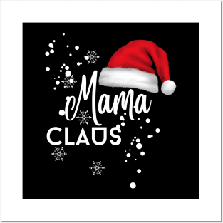Mama Claus christmas Posters and Art